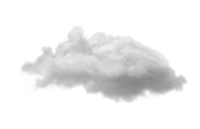 Fluffy cloud